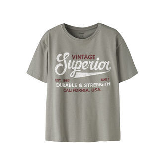 NAME IT T-shirt Vilogo Shadow Vintage