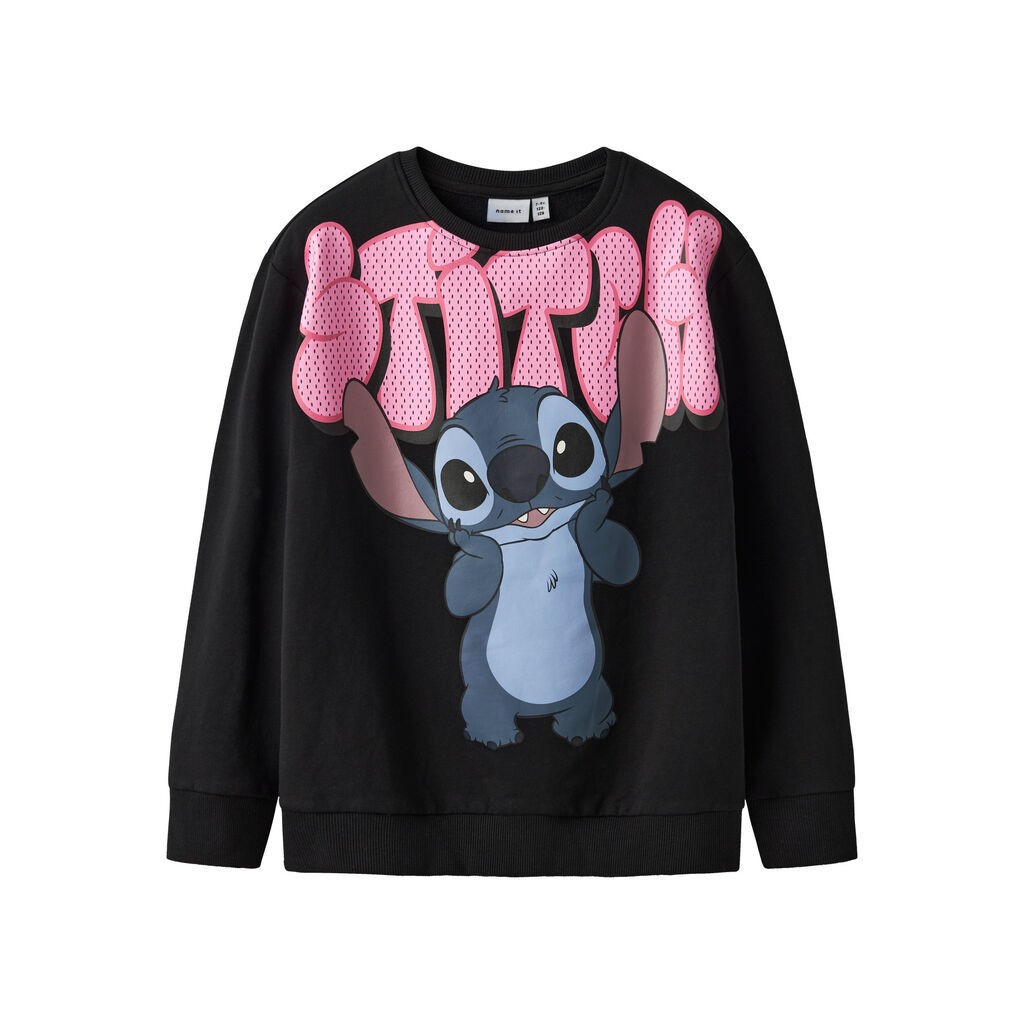 NAME IT Sweatshirt Stitch Odimi Black