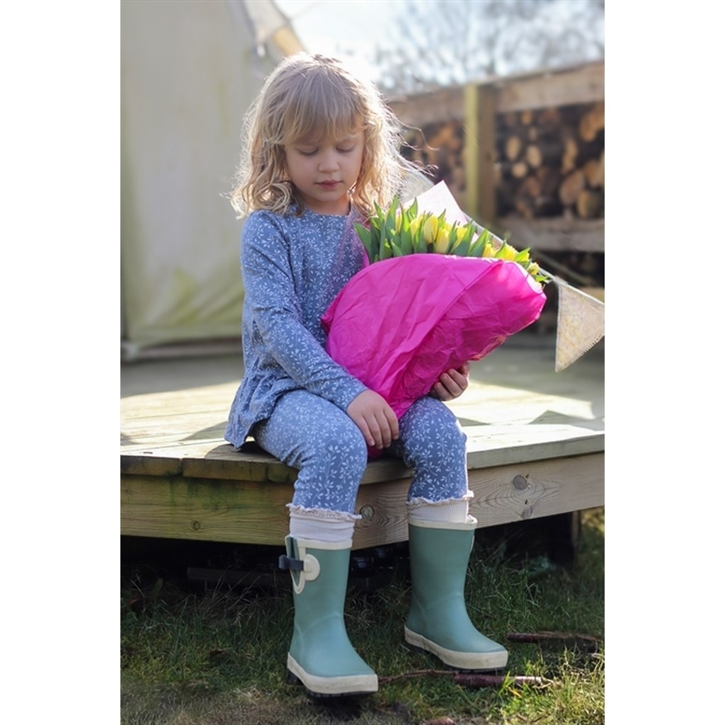 BIRKHOLM Peplum Bluse Hvide Blade