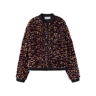 NAME IT Paillet Bomberjakke Runica Gold Colour