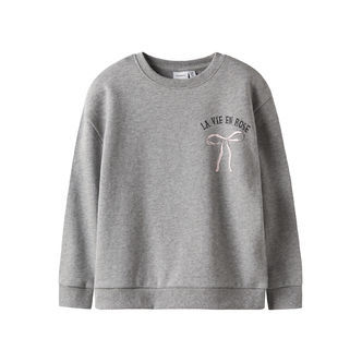 NAME IT Sweatshirt Rastin Grey Melange