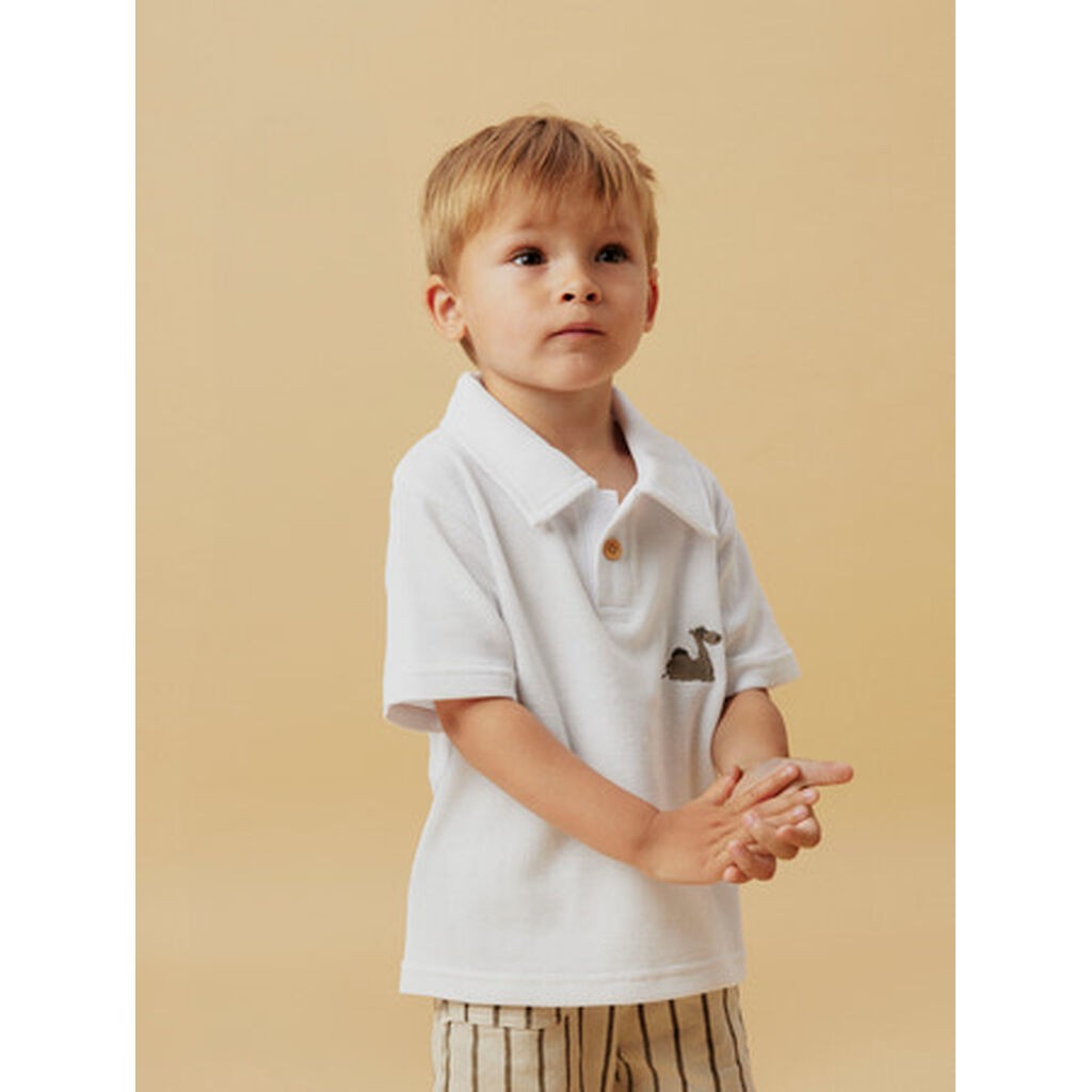 NAME IT Polo T-shirt Janus Bright White