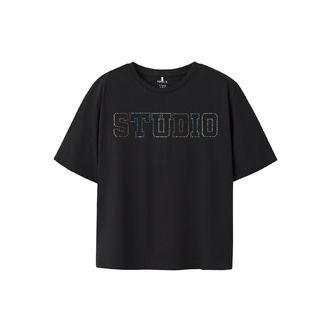 NAME IT T-shirt Rosalie Black