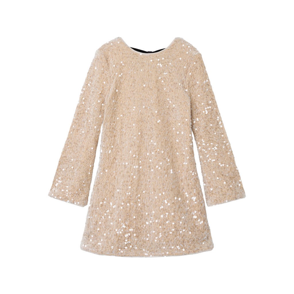 NAME IT Paillet Kjole Rusitta Jet Stream