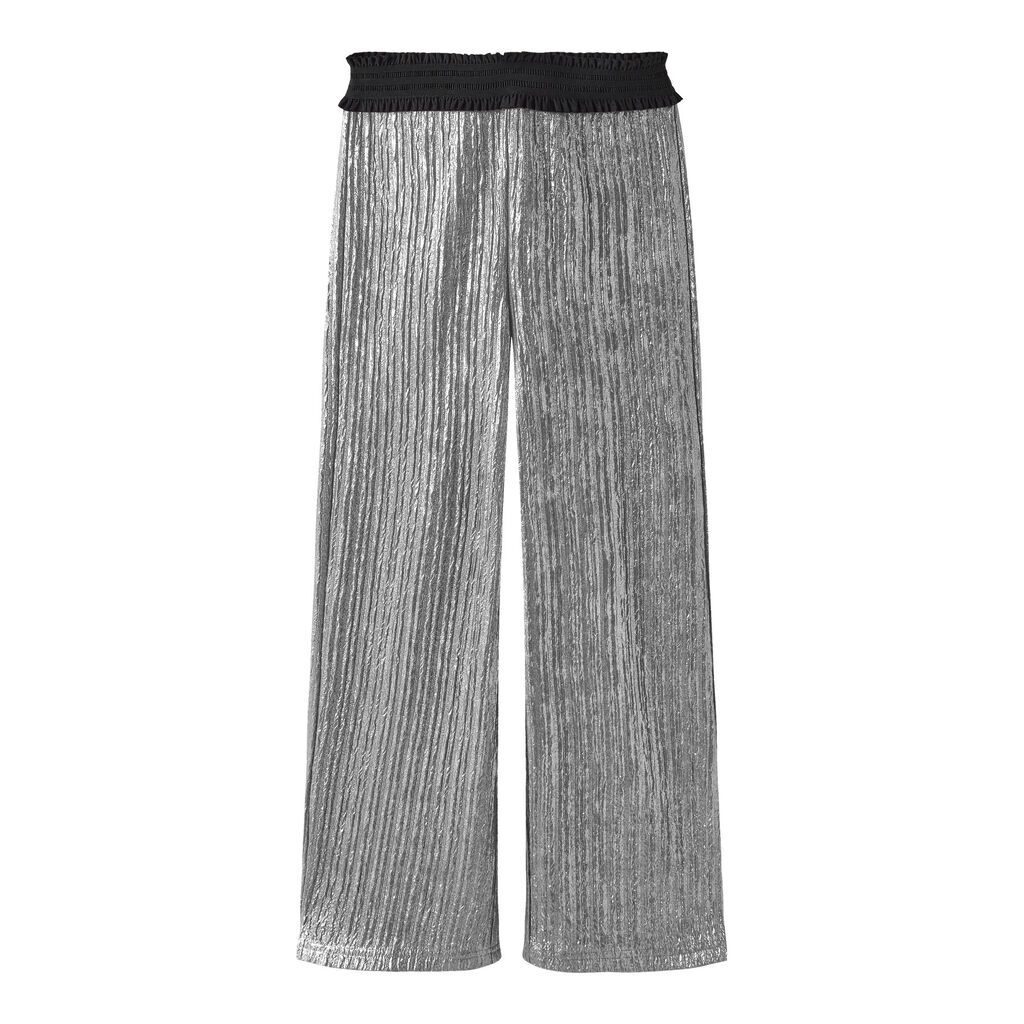 NAME IT Wide Glimmer Bukser Reneing Silver