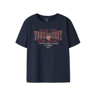 NAME IT T-shirt Vilogo Navy Blazer College