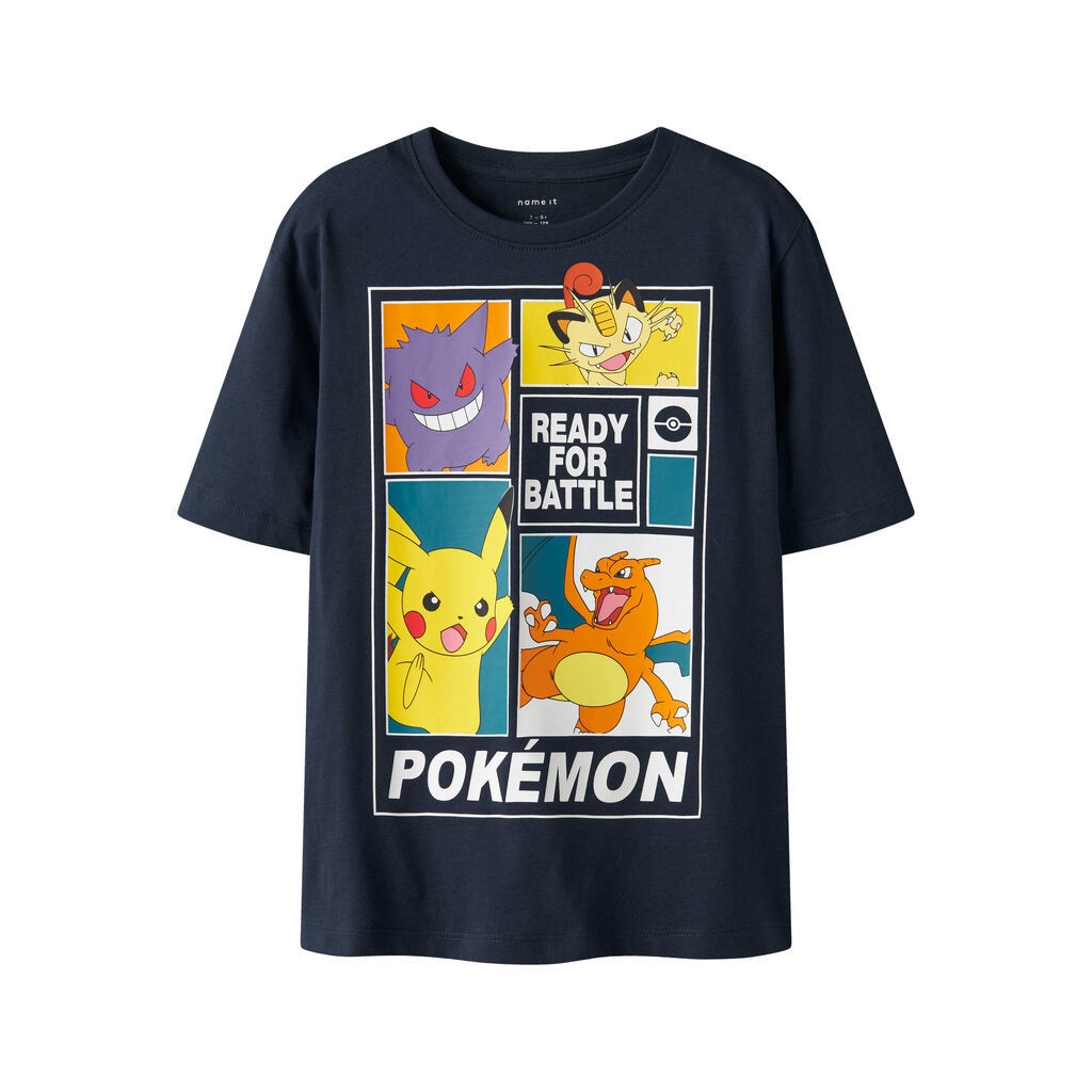 NAME IT Pokemon T-shirt Dams Navy Blazer