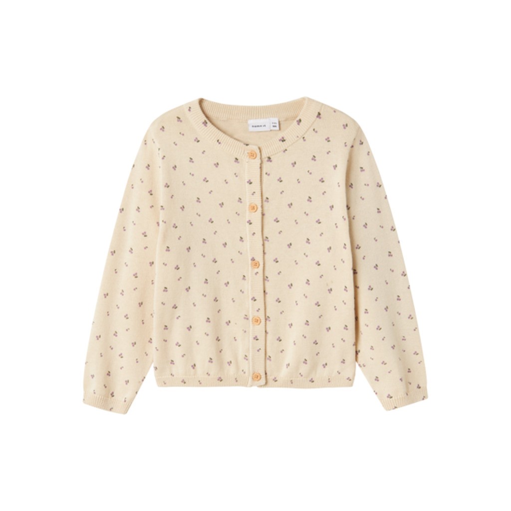 NAME IT Strik Cardigan Basine Summer Sand