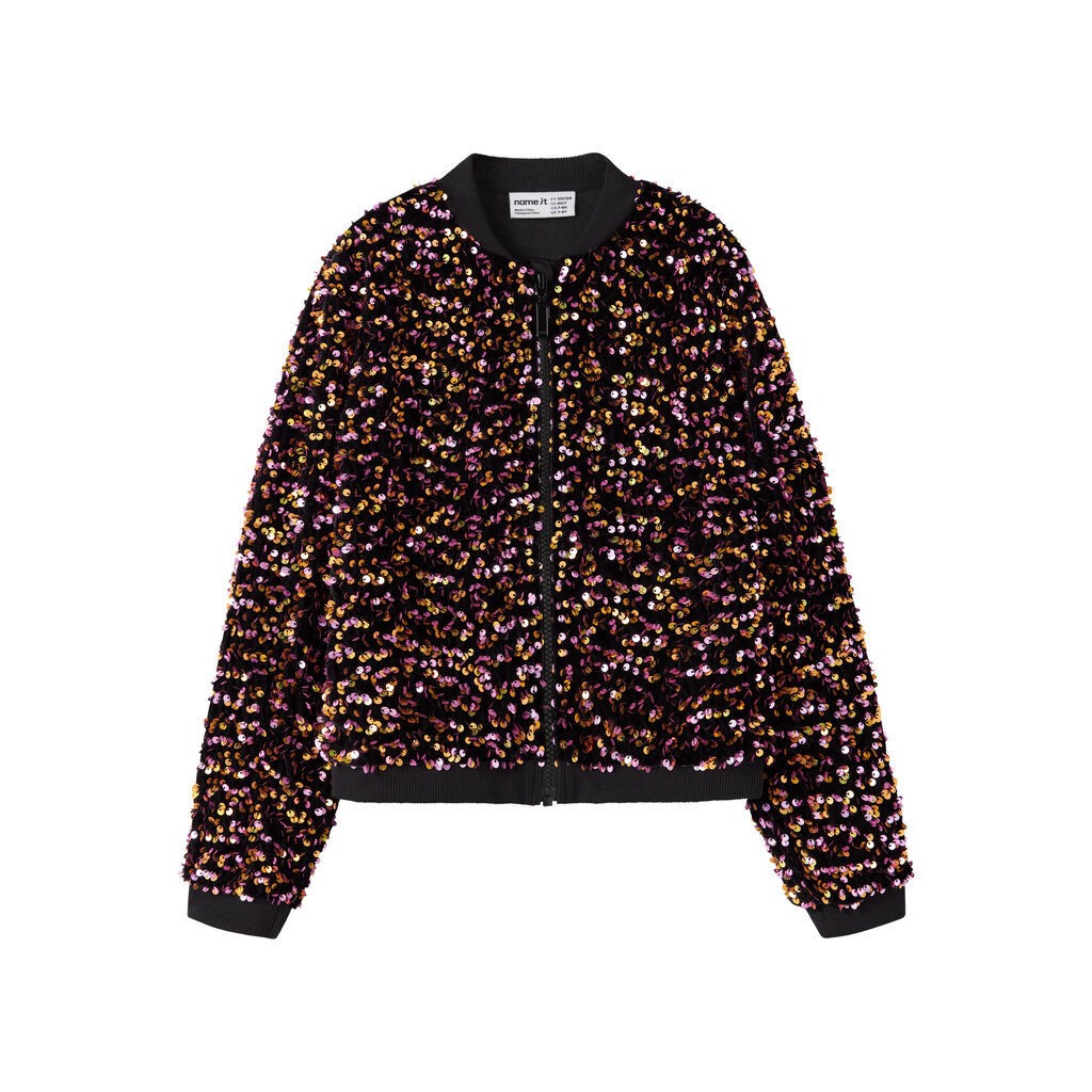 NAME IT Paillet Bomberjakke Runica Gold Colour