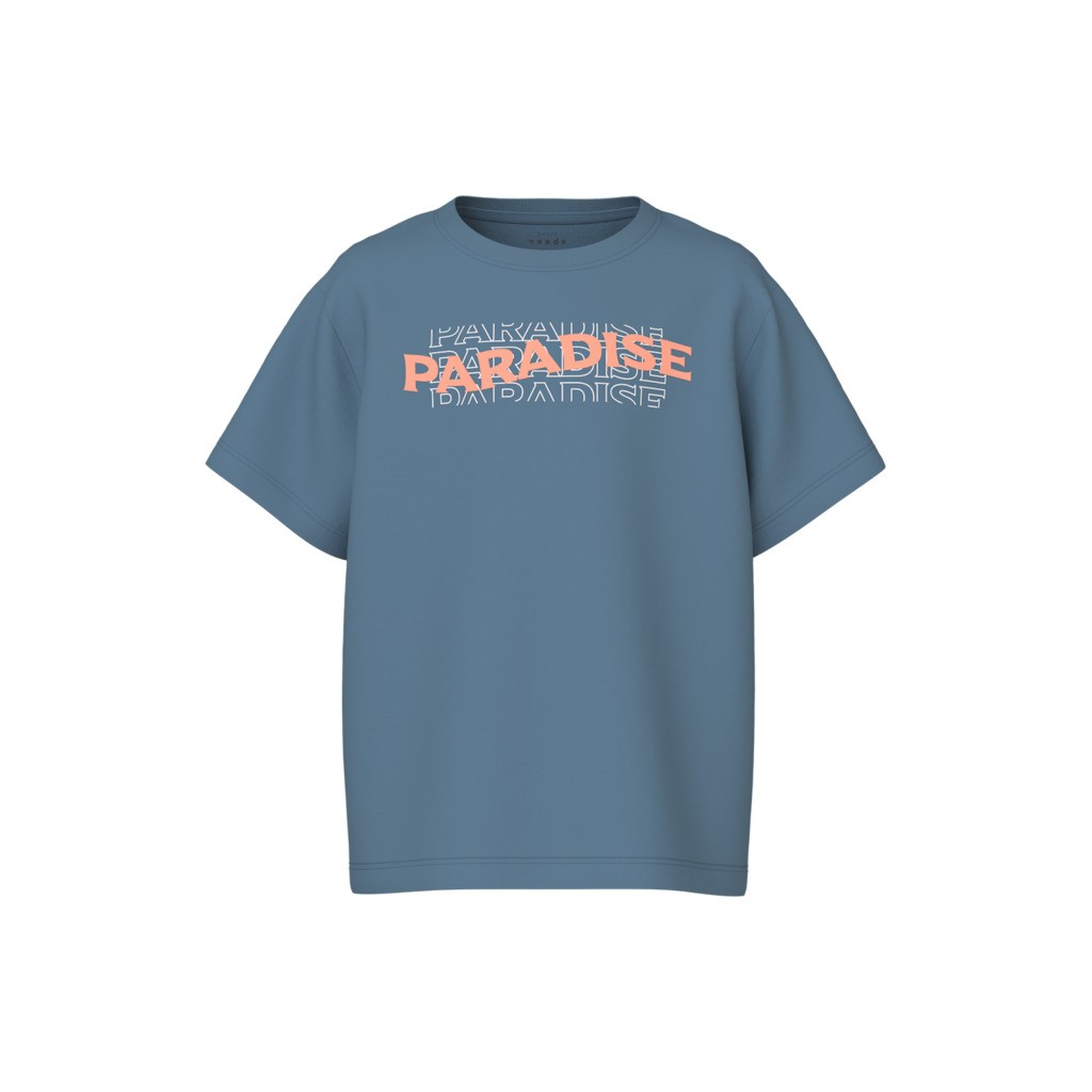 NAME IT Løs T-Shirt Vagno Provincial Blue