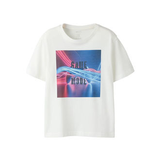 NAME IT T-shirt Voto Cloud Dancer Game Mode