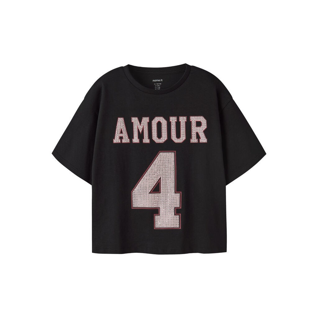 NAME IT T-shirt Sangy Black