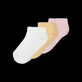 NAME IT 3-Pak Ankelsokker Vilma Bright White