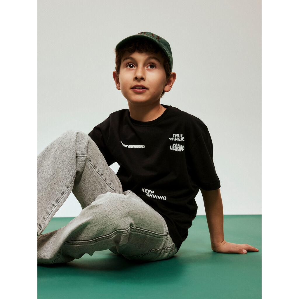 NAME IT T-shirt Tyler Black