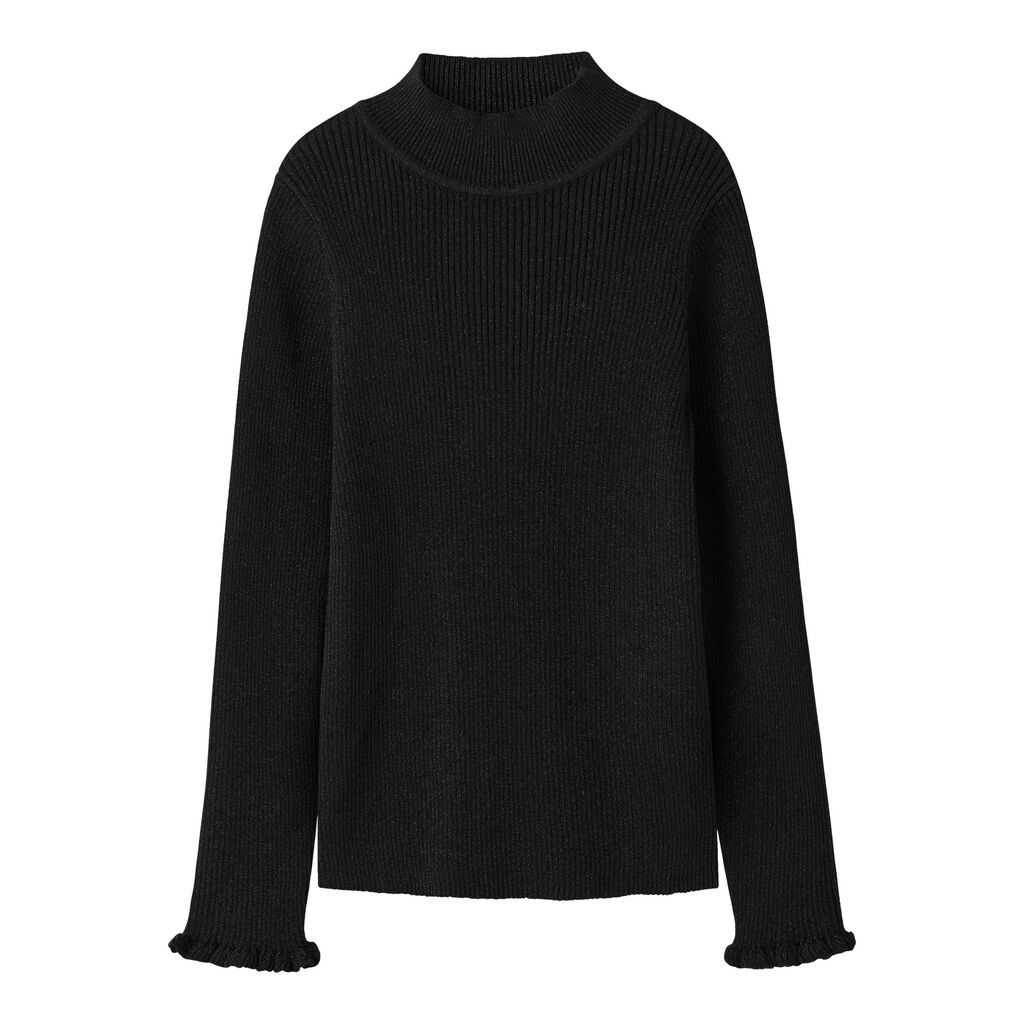 NAME IT Striktrøje Riaglitter Black