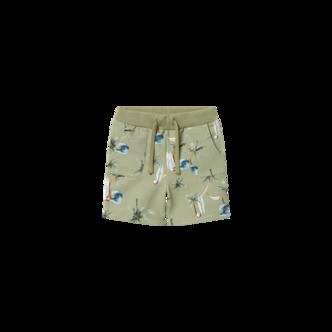 NAME IT Sweat Shorts Hermod Oil Green