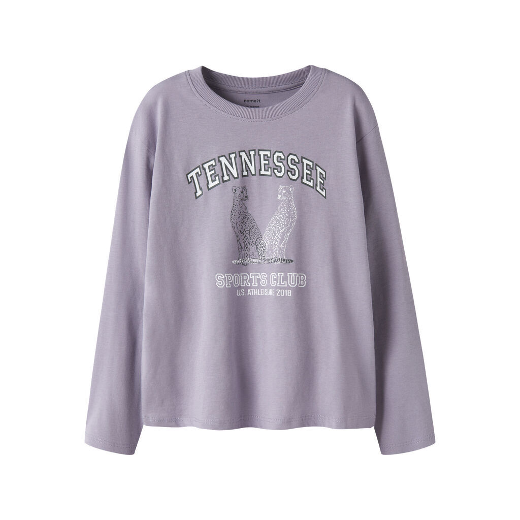 NAME IT Bluse Velda Lavender Gray