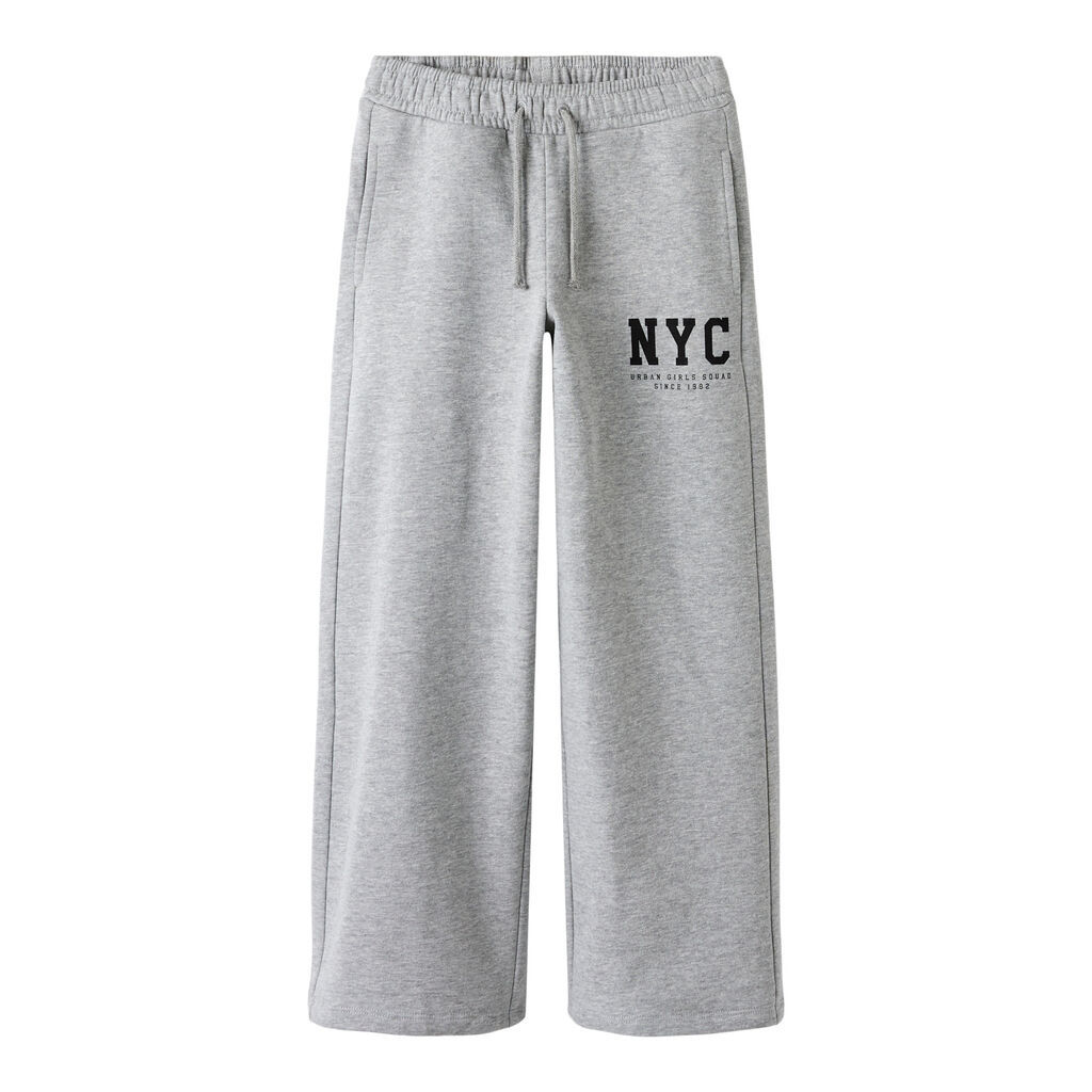 NAME IT Sweatpants Wide Belisso Grey Melange