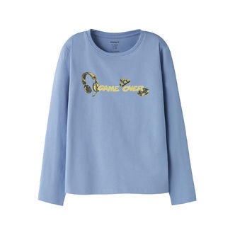 NAME IT Langærmet Bluse Vux Endless Sky Game Over