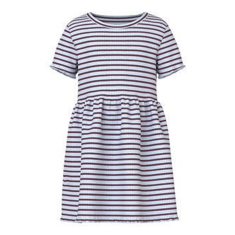 NAME IT Rib Kjole Vemma Country Air Fig