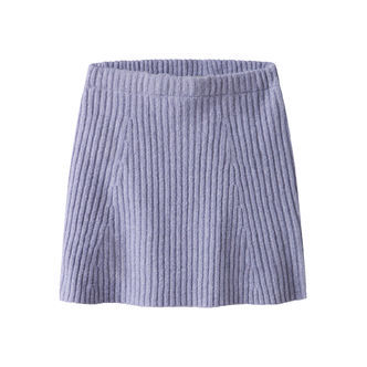 NAME IT Strik Nederdel Tarin Lavender Gray