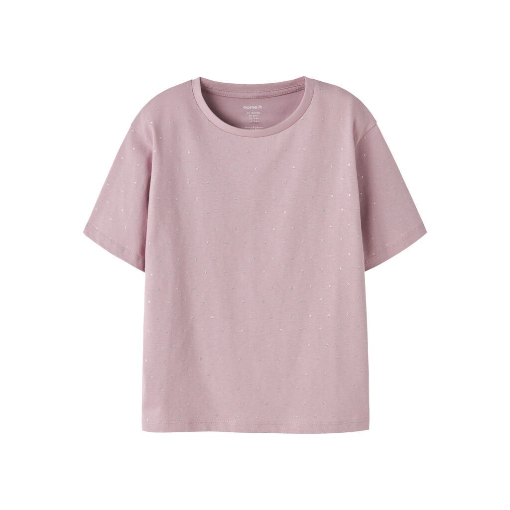 NAME IT Rhinsten T-shirt Ruaja Keepsake Lilac
