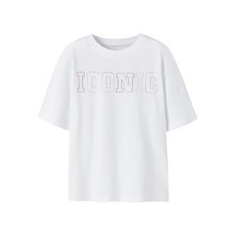NAME IT T-shirt Rosalie Bright White