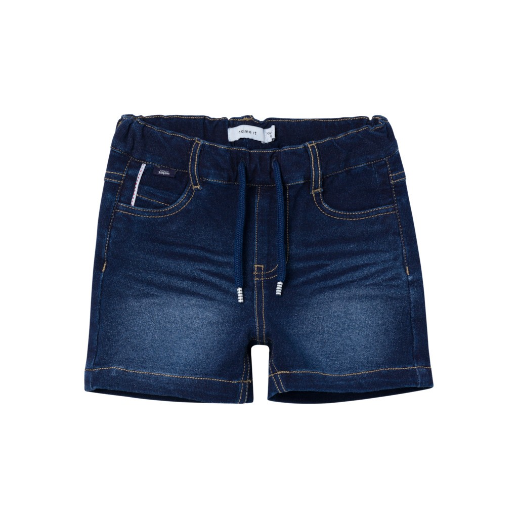 NAME IT Denim Sweat Shorts Ryan Dark Blue Denim