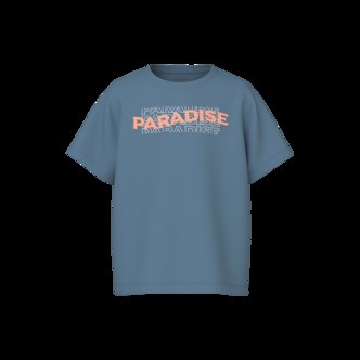 NAME IT Løs T-Shirt Vagno Provincial Blue