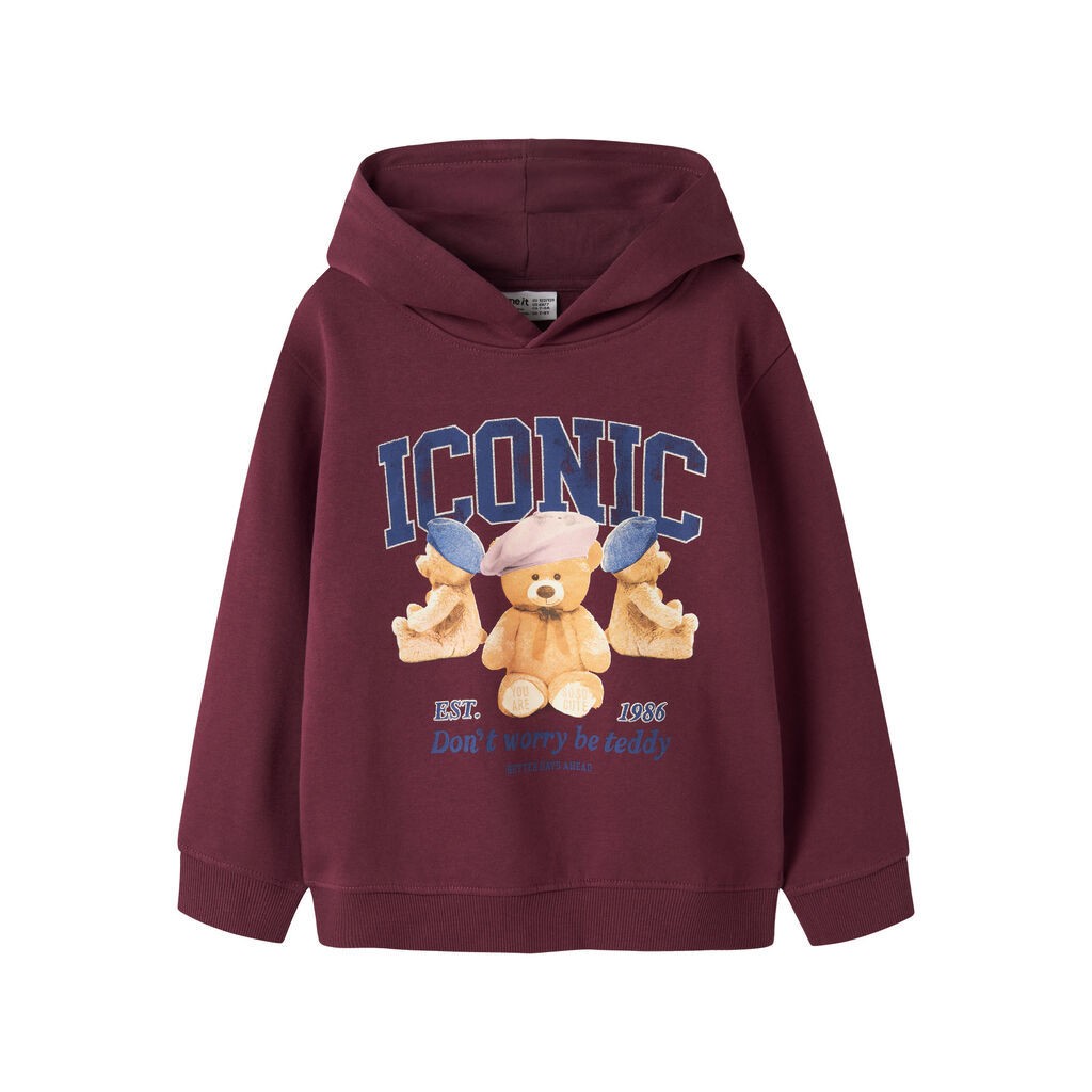 NAME IT Sweat Shirt Rycca Burgundy