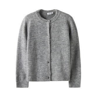 NAME IT Strik Cardigan Tika Grey Melange