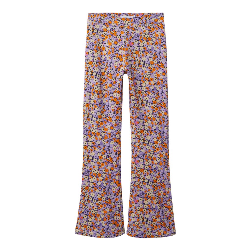NAME IT Bootcut Bukser Hysigne Bougainvillea