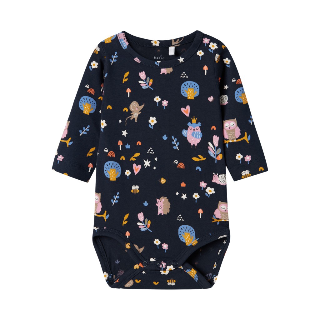 NAME IT Langærmet Body Vandora Dark Sapphire