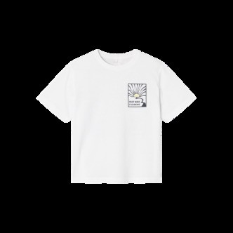 NAME IT Løs T-Shirt Haliam Bright White