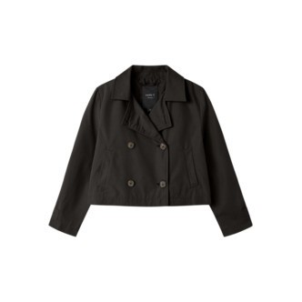NAME IT Trench Coat Madelin Black
