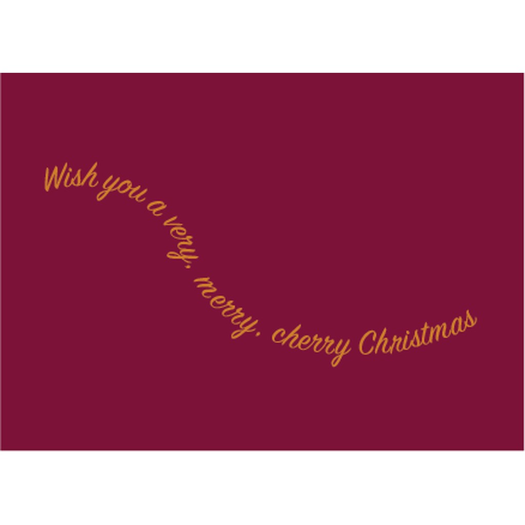 &BOX - KORT - Merry Christmas