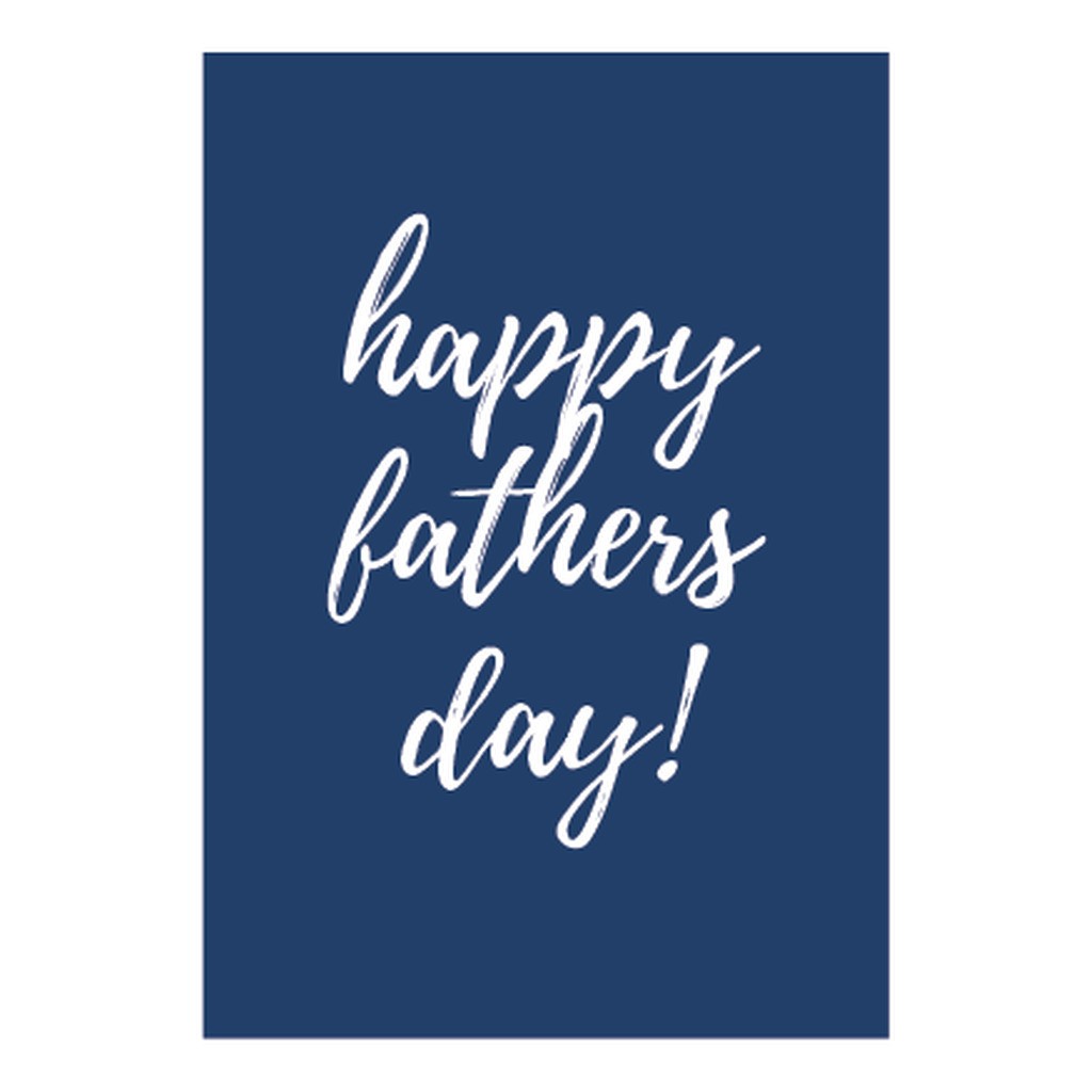 &BOX - KORT - Happy Fathers Day