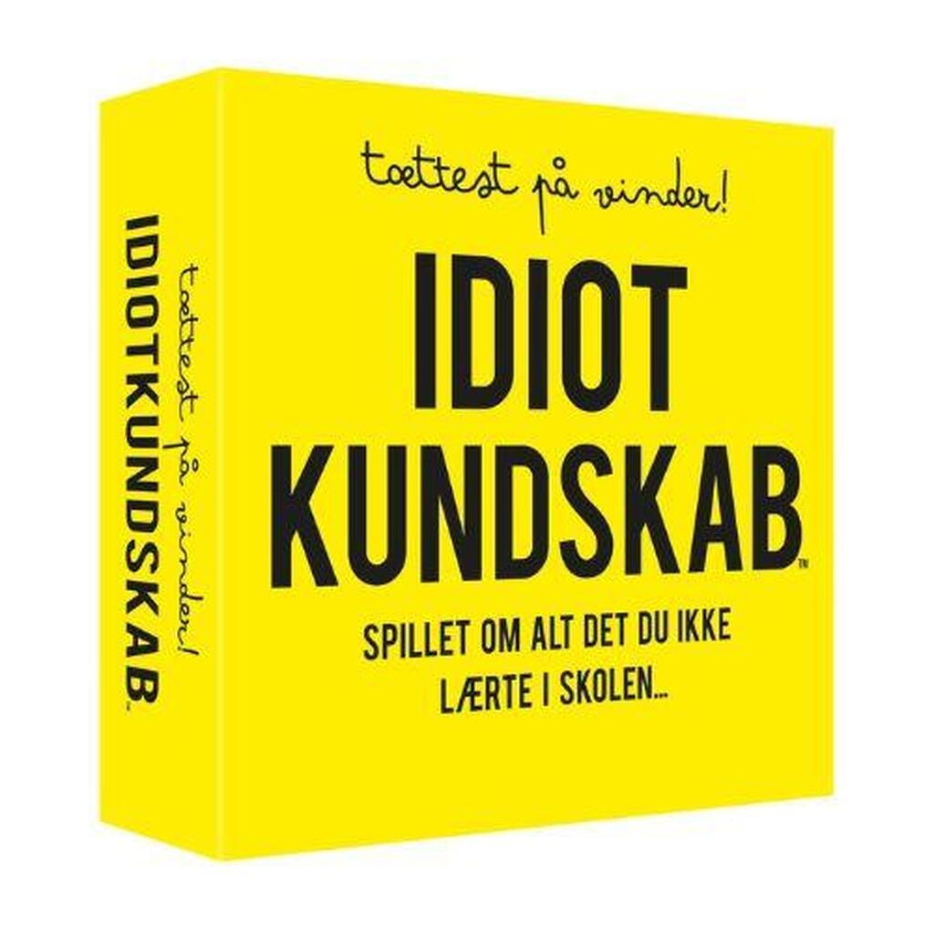 Kylskåpspoesi - Spil - IDIOTKUNDSKAB - Tættest på en vinder