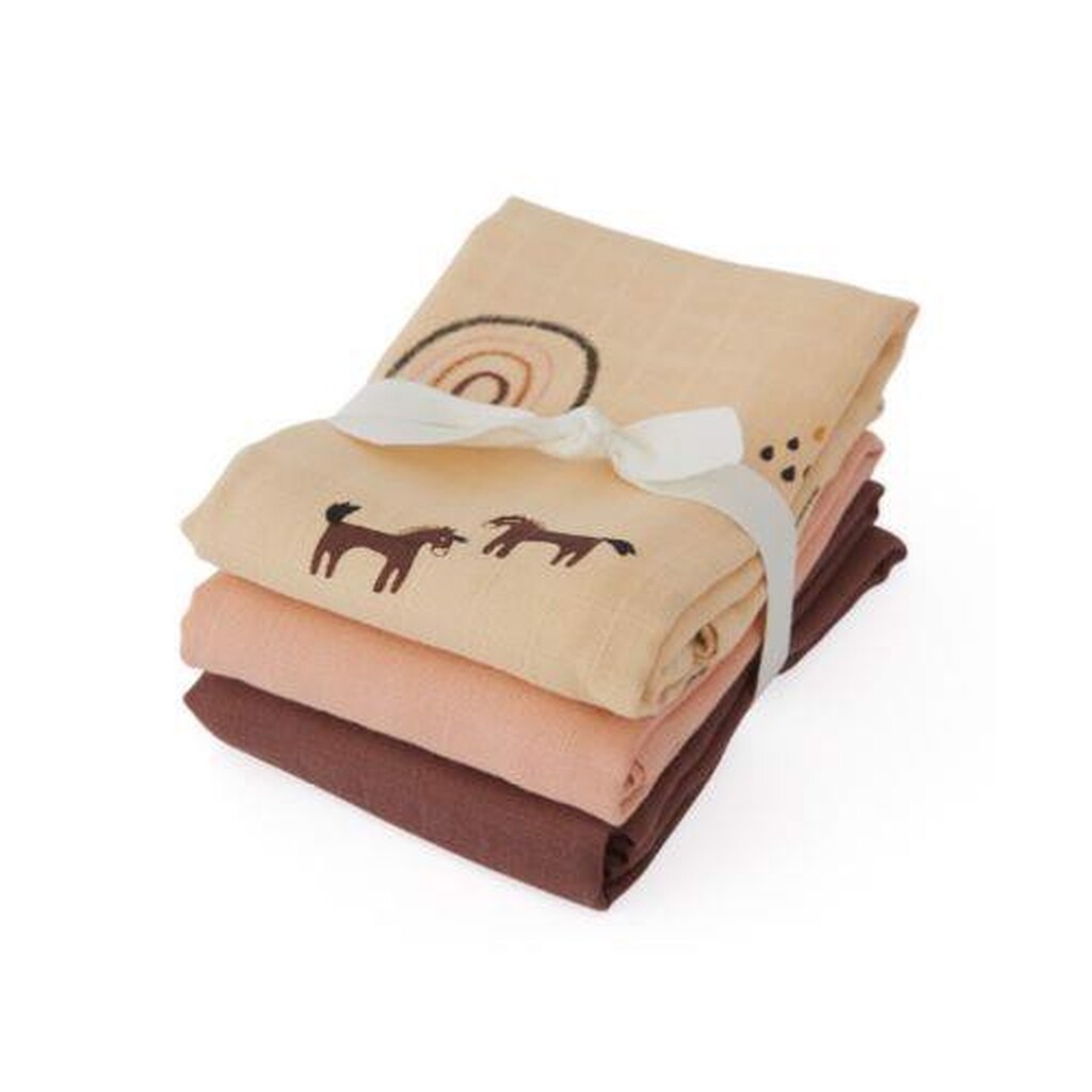 OYOY - 3-pak stofbleer, Regnbue