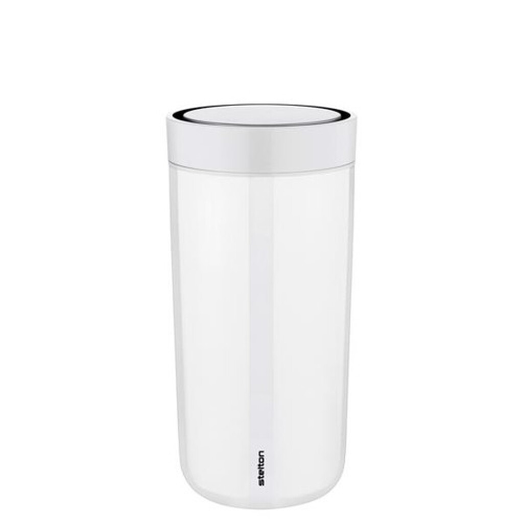 Stelton To Go Click Stål krus  0,4 L - Chalk