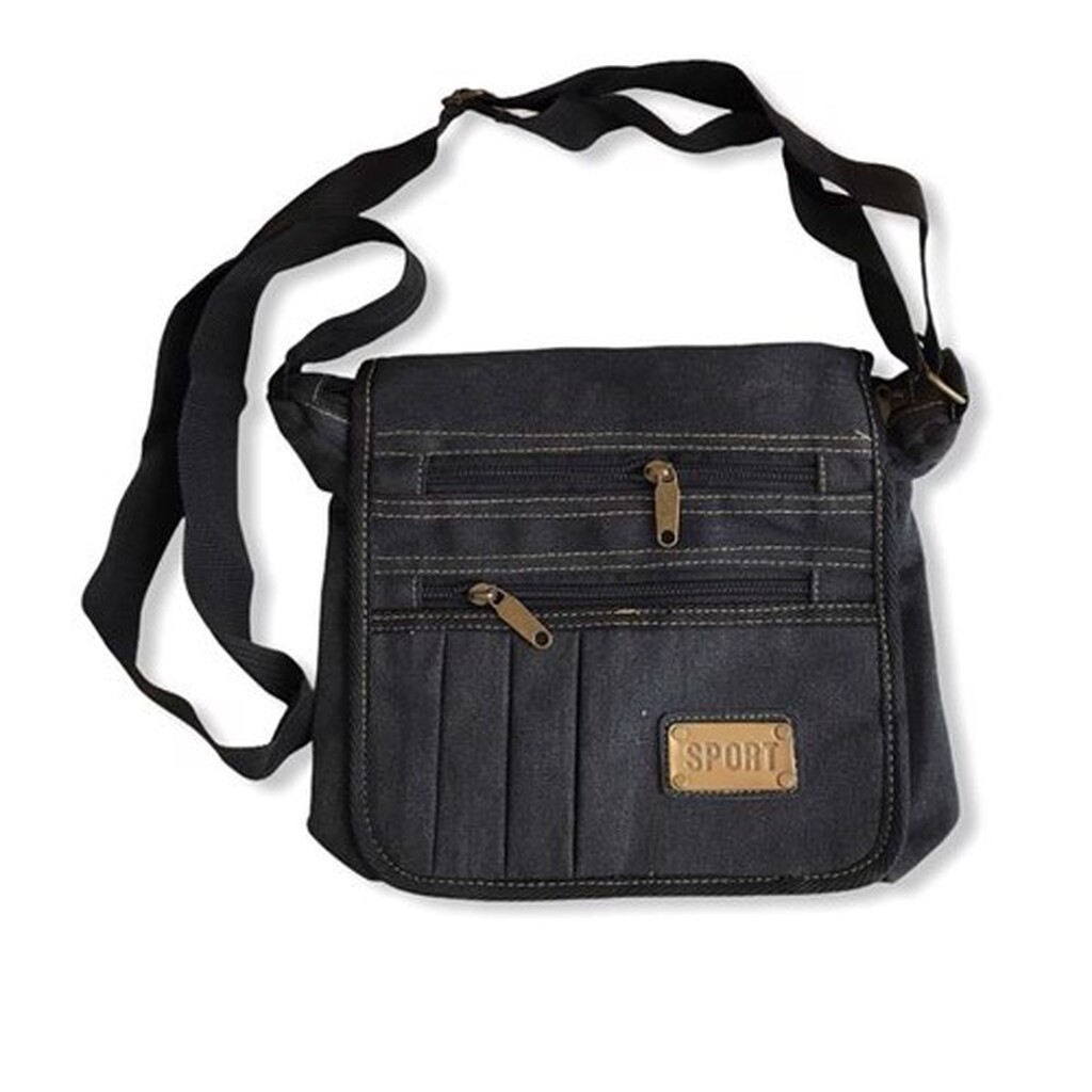 Skulder Taske - Canvas - SPORT