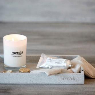 MERAKI - Duftlys, Fresh Cotton