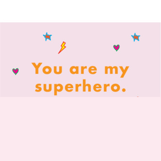 &BOX - KORT - You Are My Superhero, Pink