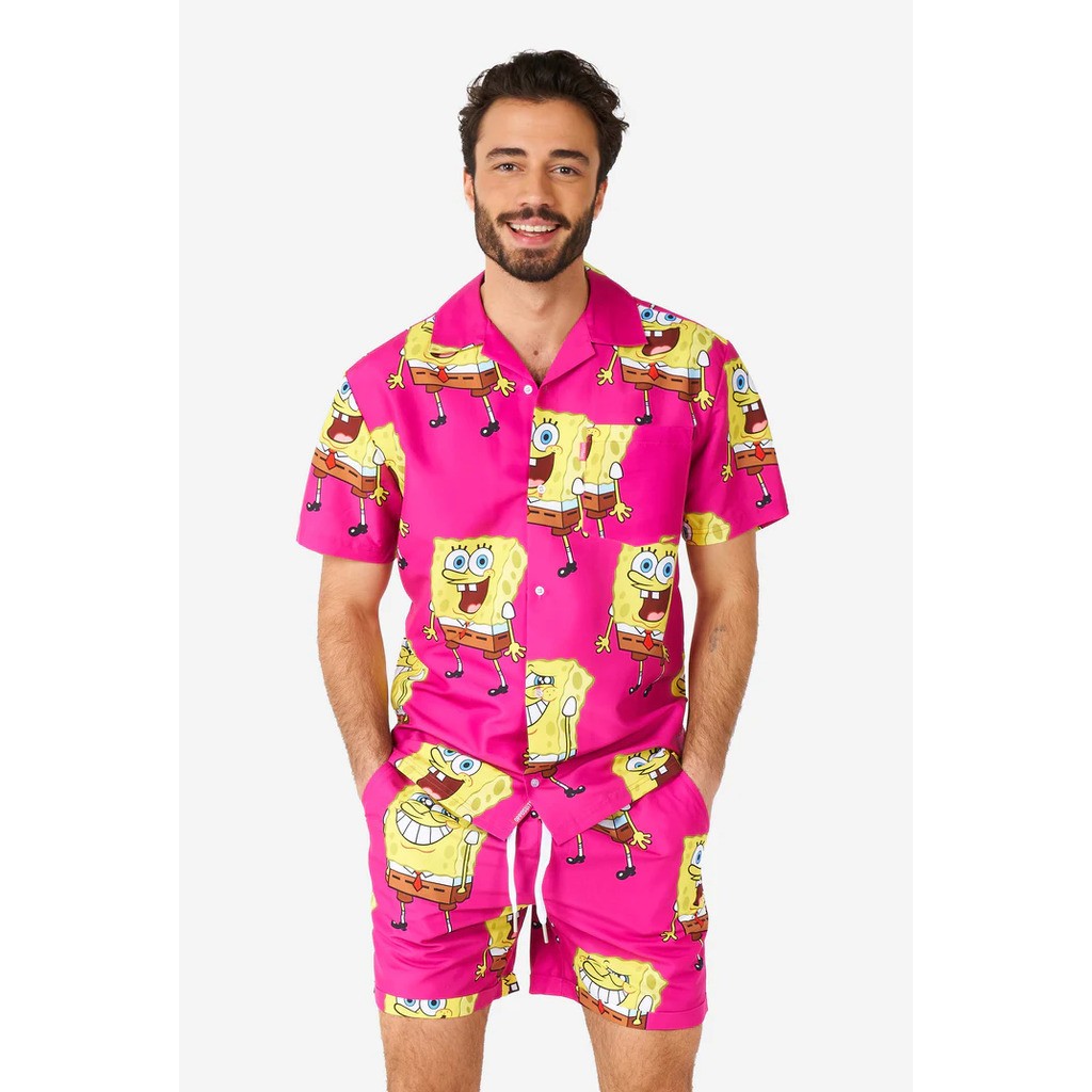 OppoSuits - SpongeBob Pink, Sommer sæt S