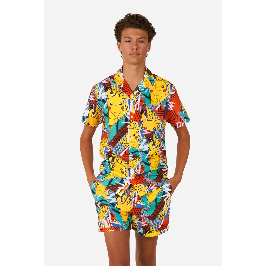OppoSuits - Teen Pika Pikachu, Sommer sæt M