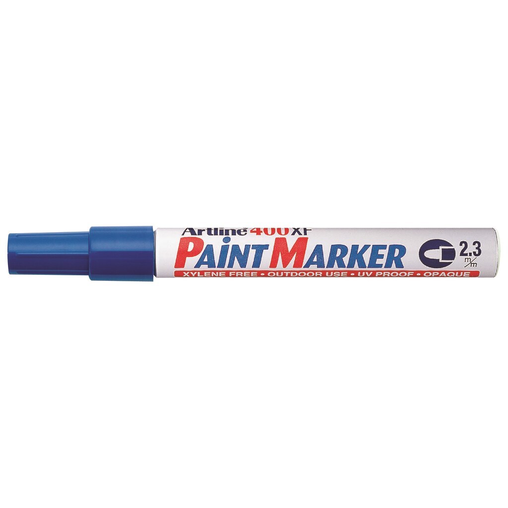 Artline Marker 400XF Paint Blå, 12 stk