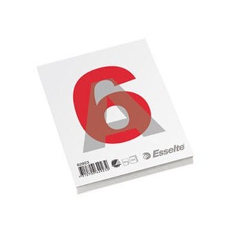 Esselte Blok std toplimet u/H A6 ulin 100 ark 60 g (10 stk)