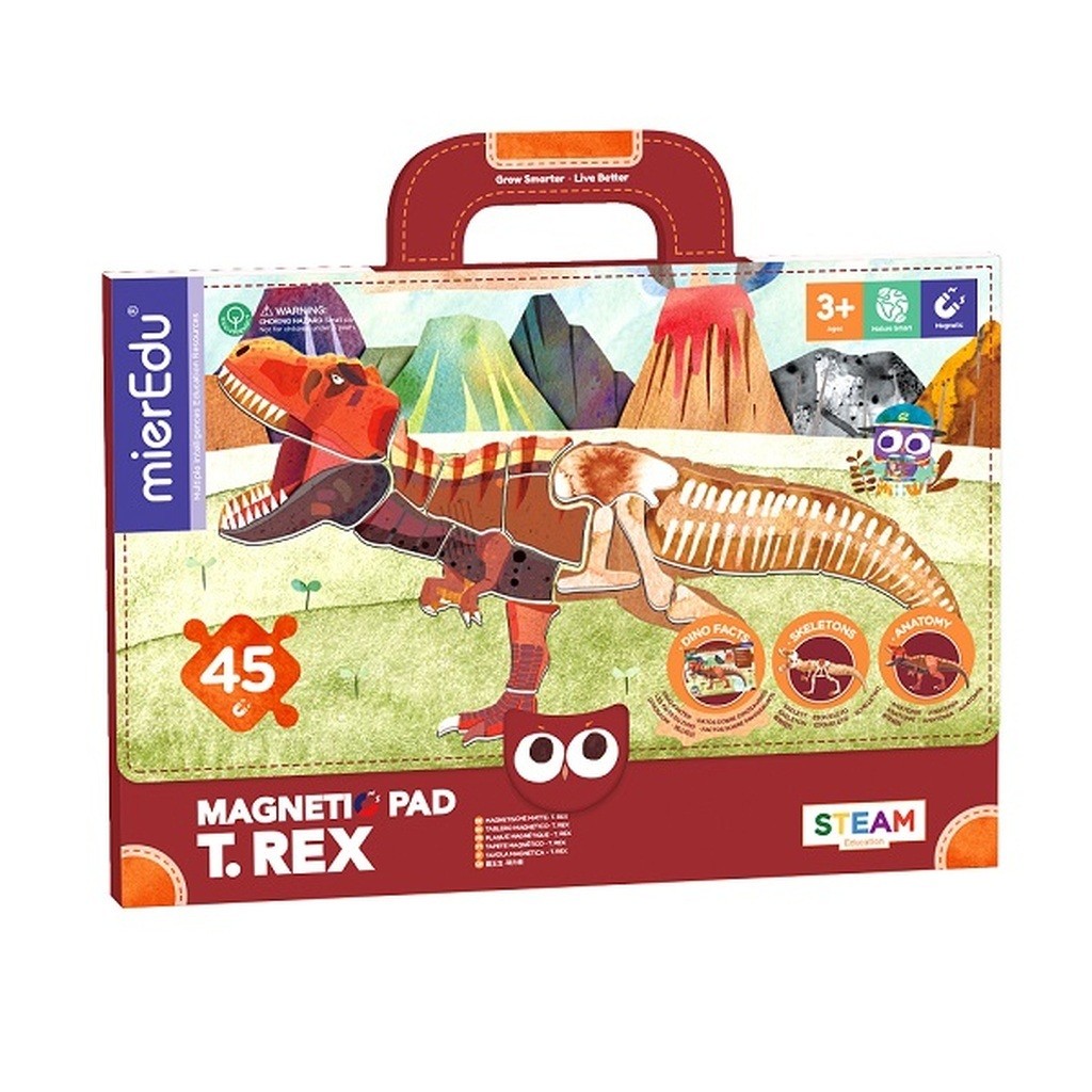 Magnetisk legetavle fra mieredu - T-Rex