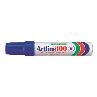Artline Marker 100 12.0 Blå, 6 stk