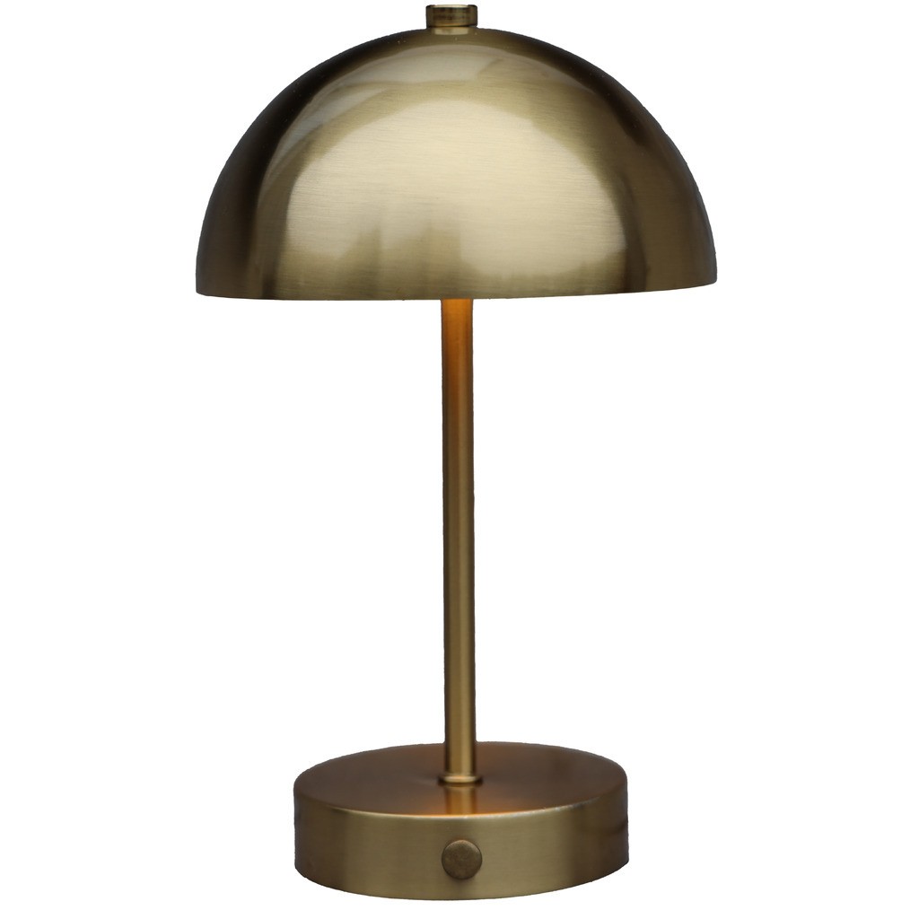 Bordlampe m/touch, messing